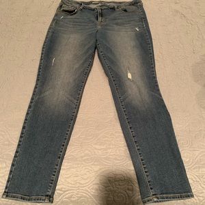 Old navy mid rise rockstar skinny jeans